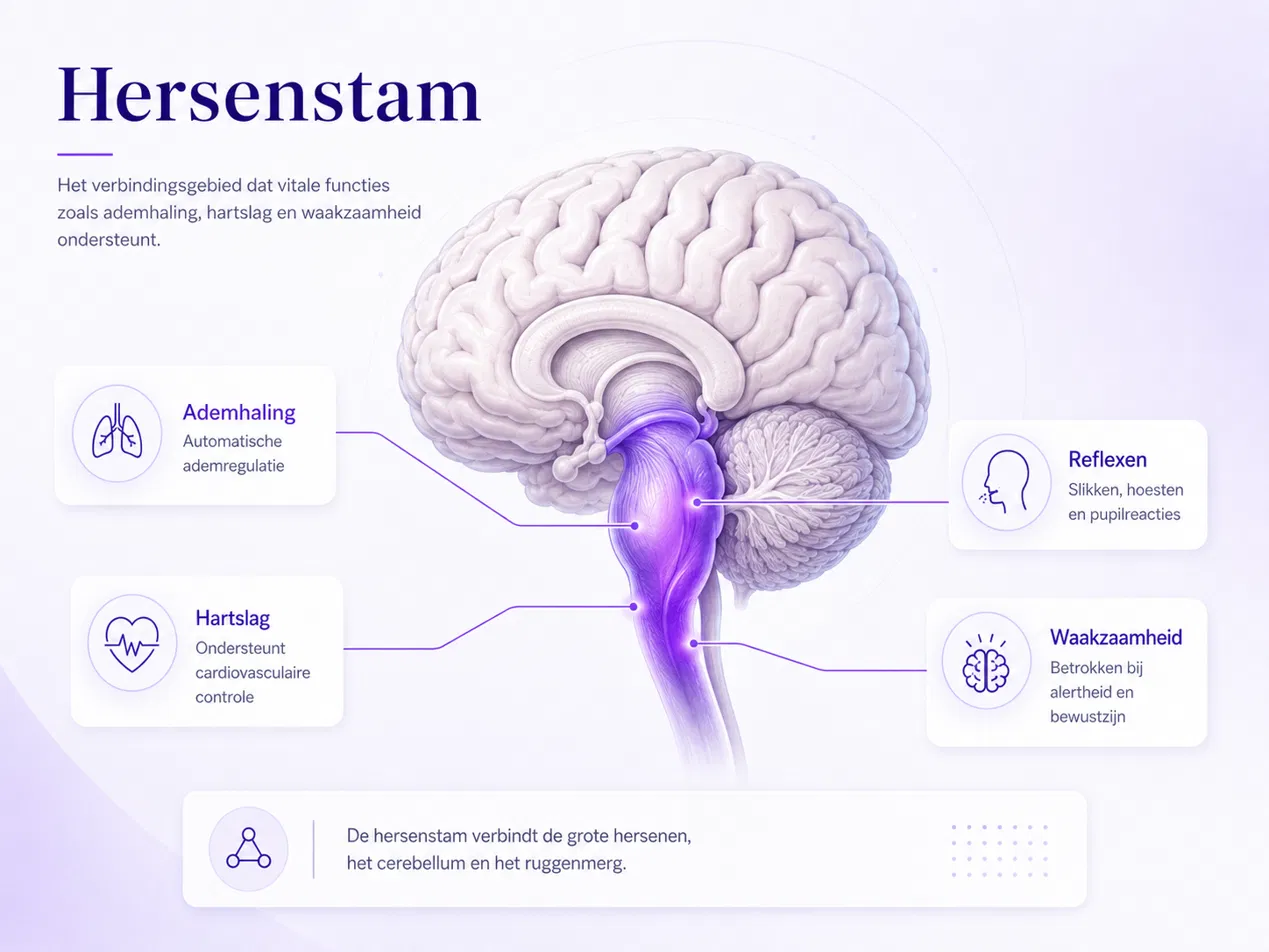 Hersenstam: anatomie, functies en rol in het menselijk lichaam
