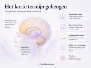 Korte termijn geheugen: uitleg, duur & trainen