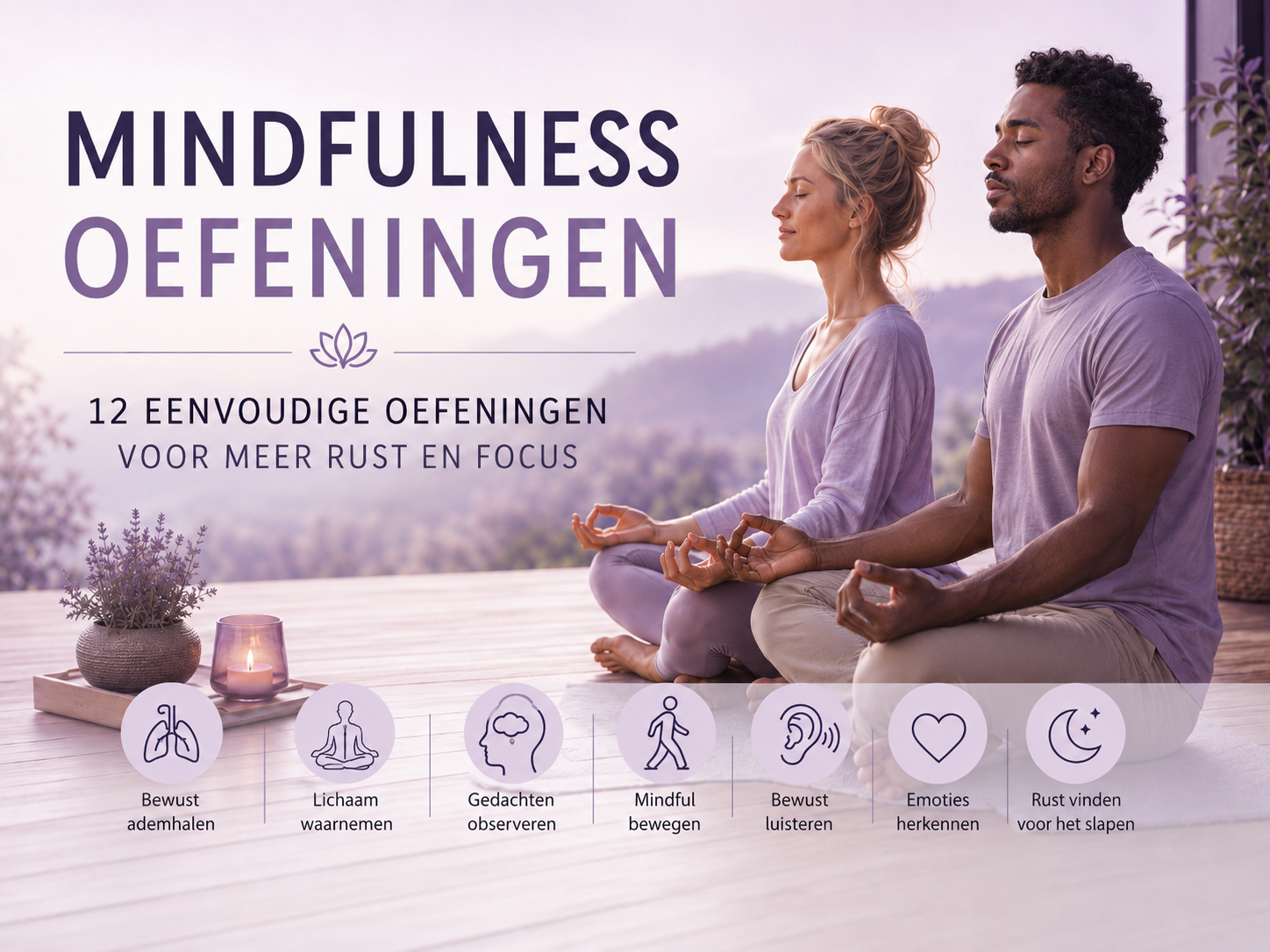 Mindfulness oefeningen: 12 simpele oefeningen