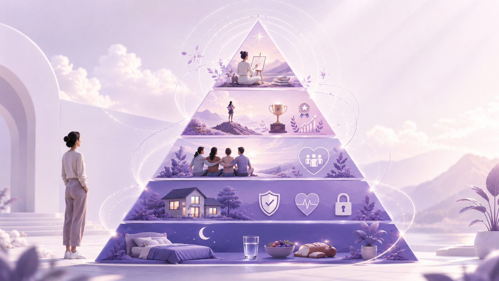 Piramide van Maslow: 5 behoeftelagen, uitleg en kritiek