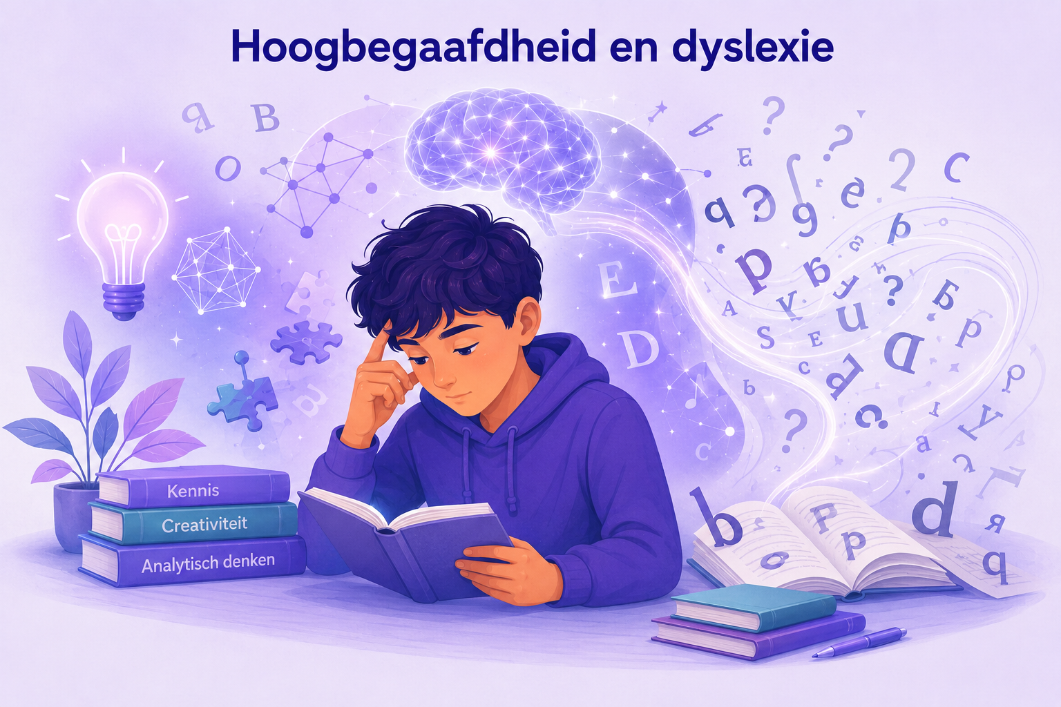 Hoogbegaafdheid en dyslexie