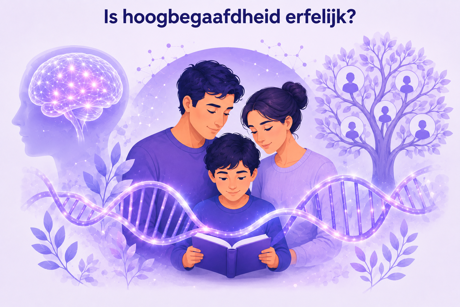 is hoogbegaafdheid erfelijk