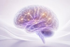 Neuroplasticiteit in de hersenen weergegeven als veranderende neurale verbindingen